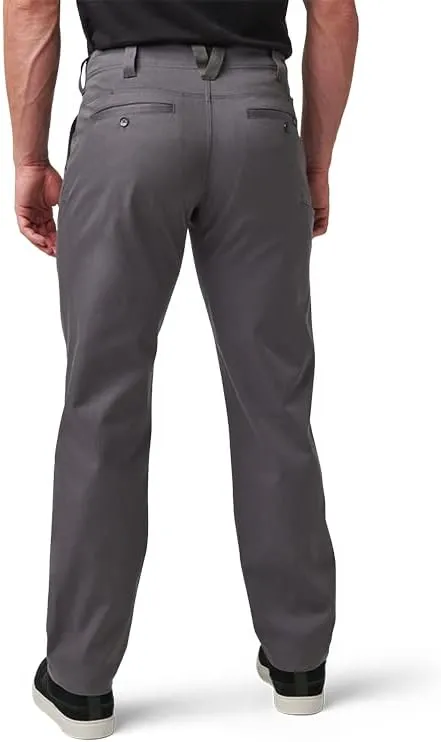 5.11 Tactical Men's Edge Chino Pants 2.0, Classy-Looking, Straight Fit, Gusset, Style 74549