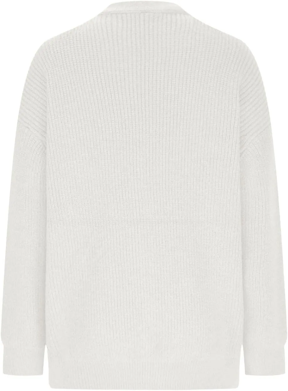 Cardigans for Women Trendy Oversized Long Sleeve Button Open Front Knit Sweater Fashion Outerwear Coats with Pockets
