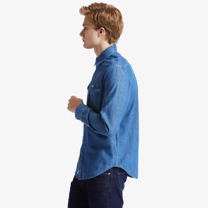 Denim Regular Shirt For Men