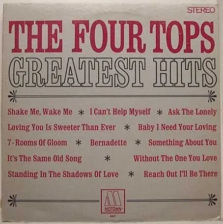 Four Tops - Four Tops Greatest Hits (LP, Comp) (VG )