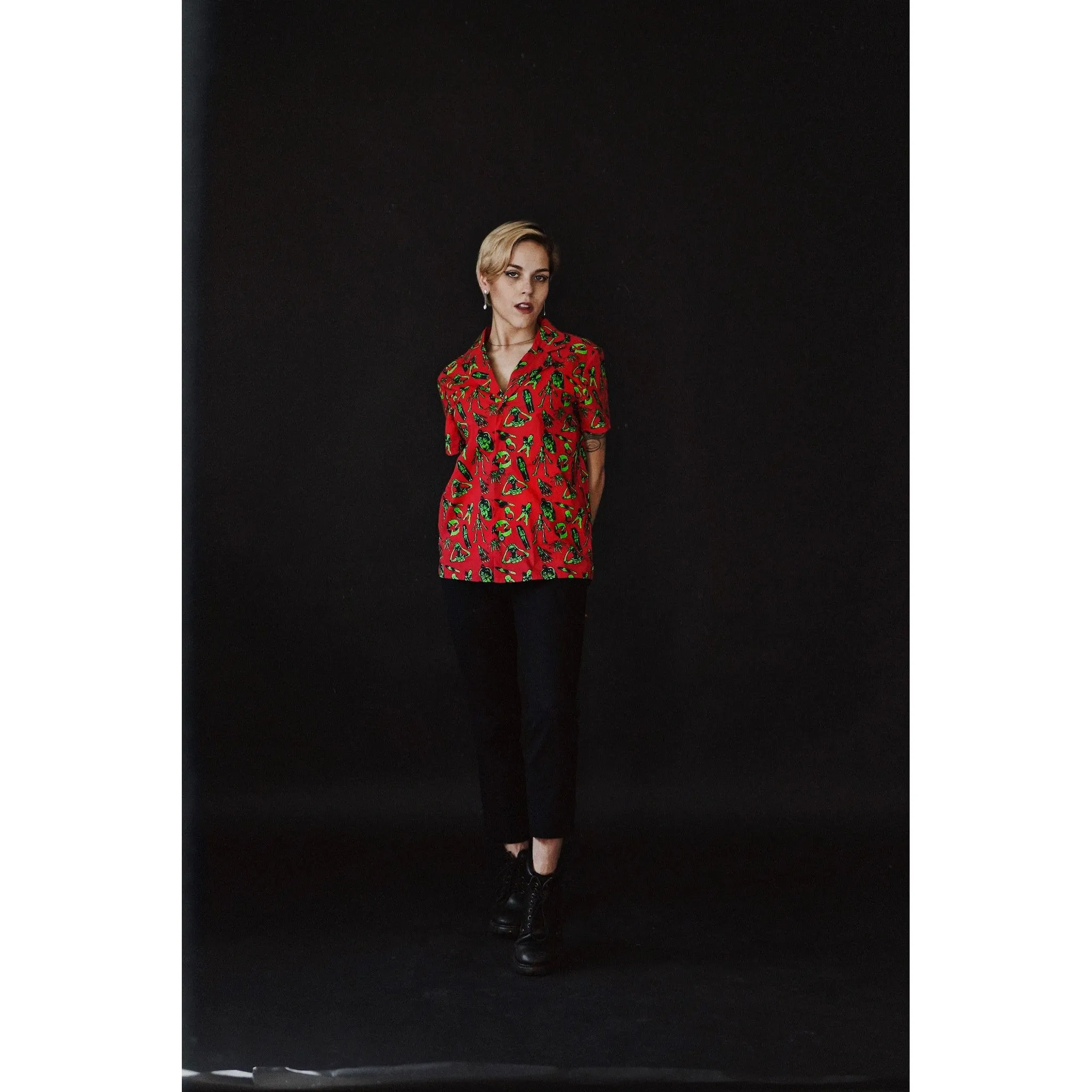 Trick or Trinkets Button-Up