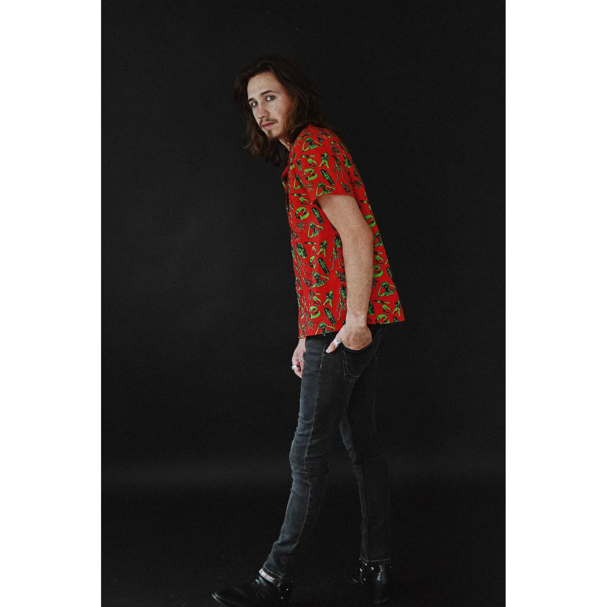 Trick or Trinkets Button-Up
